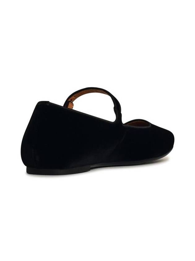 Tod'S Black Velvet Ballet Flats - TOD'S - BALAAN 3