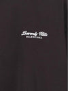 Logo Print Medium Fit Short Sleeve T-Shirt Black - BALENCIAGA - BALAAN 4