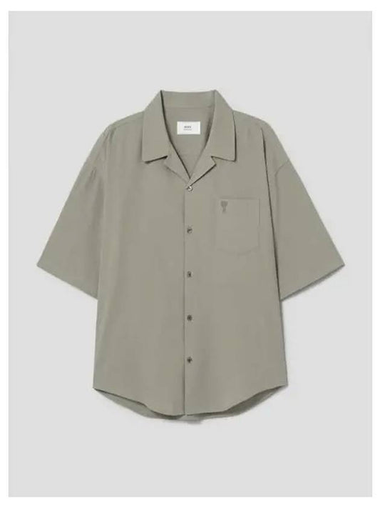 Unisex Camp Coral Shirt Blouse Southern Khaki Domestic Product GM0024040146993 - AMI - BALAAN 1