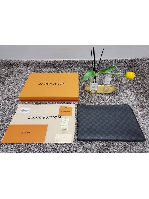 Pochette Jour Damier Clutch Bag - LOUIS VUITTON - BALAAN 2