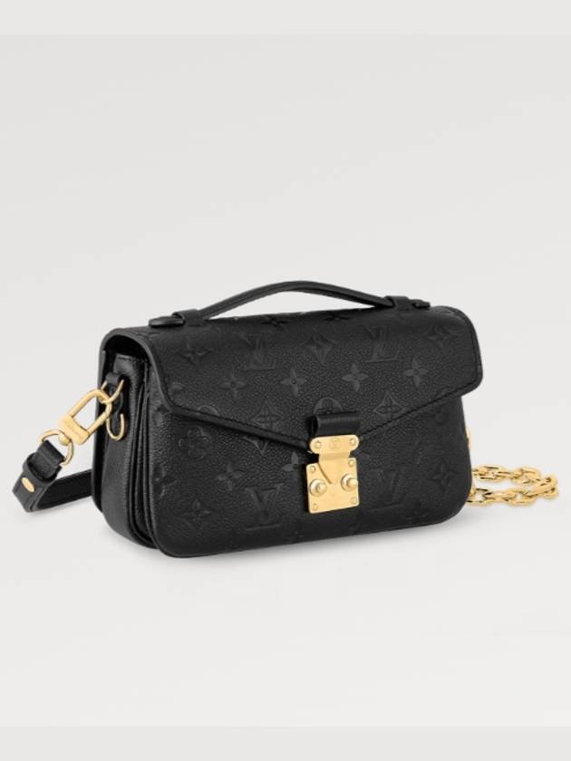 Pochette Metis East West Shoulder Bag Black - LOUIS VUITTON - BALAAN 6