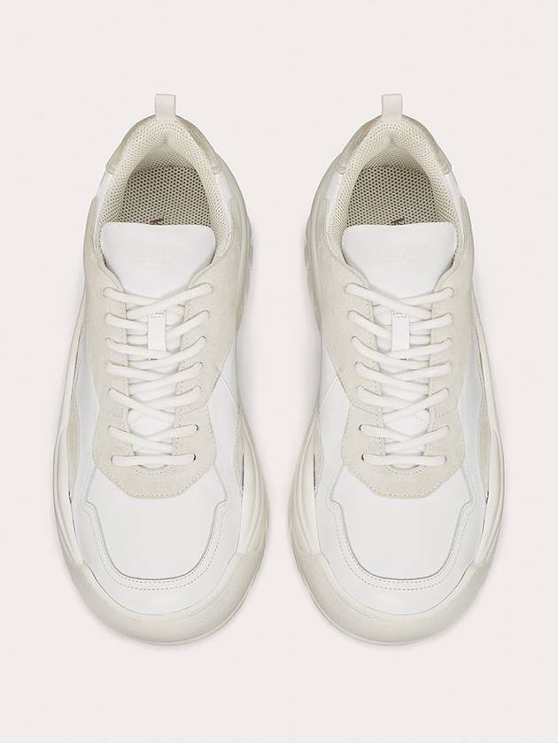 Gumboy Banshee Leather Low Top Sneakers White - VALENTINO - BALAAN 6