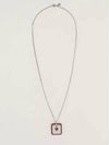 Small Heart Necklace Silver - HERMES - BALAAN 3