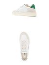 Medalist Suede Green Tab Low Top Sneakers White Beige - AUTRY - BALAAN 6