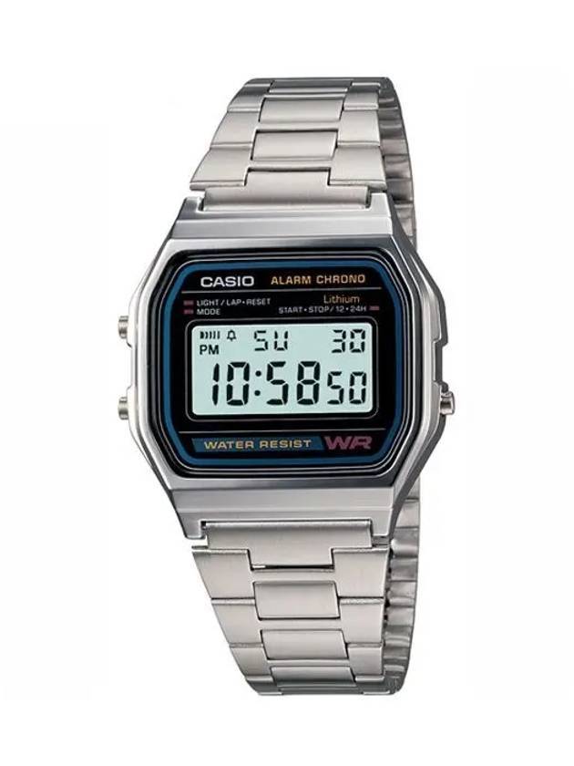 Signature Digital Metal Watch Silver - CASIO - BALAAN 1