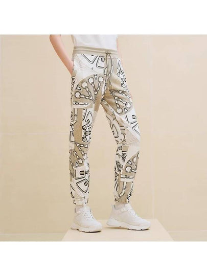 Effet Kaleidoscope Jogging Track Pants Beige - HERMES - BALAAN 2