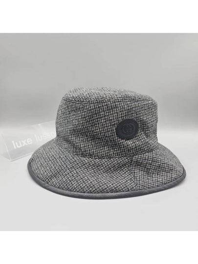 GG Reversible Bucket Hat Grey - GUCCI - BALAAN 2