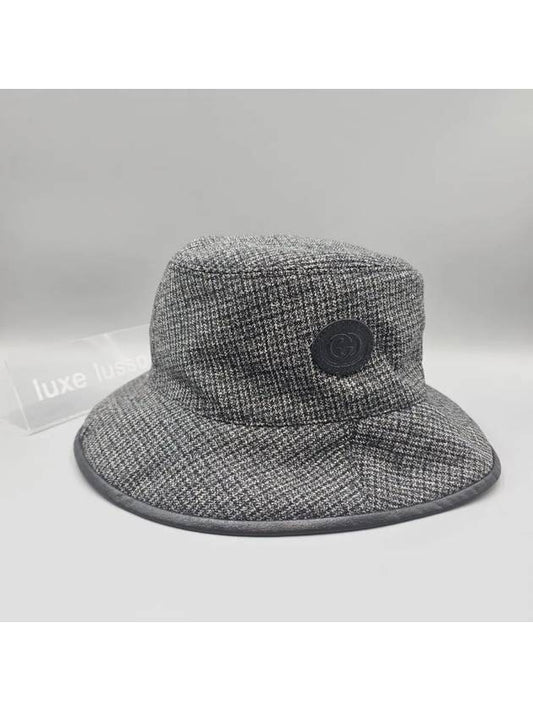 Hat 7288374HAWD1061 P23 BLACK GRAY - GUCCI - BALAAN 2