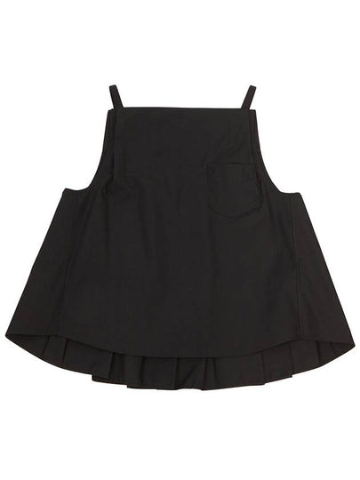 Poplin Camisole Blouse Black - SACAI - BALAAN 2