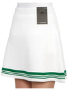 Women's Frida Striped Knit Skirt White - J.LINDEBERG - BALAAN 11