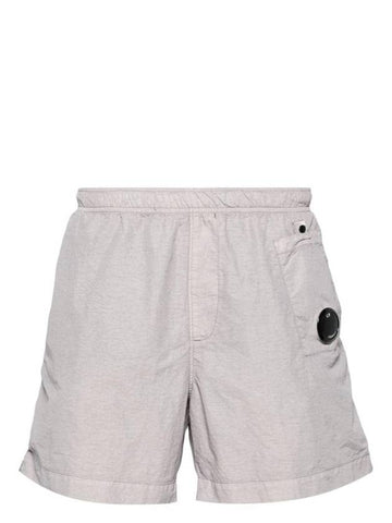 Lens Detail Swim Shorts Grey - CP COMPANY - BALAAN 1