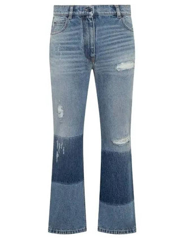 T99 Genius Women s Jeans H209L2A00001M2503 - MONCLER - BALAAN 1