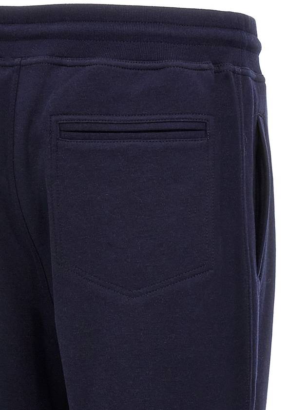 Tapered Jogger Track Pants Dark Blue - BRUNELLO CUCINELLI - BALAAN 5