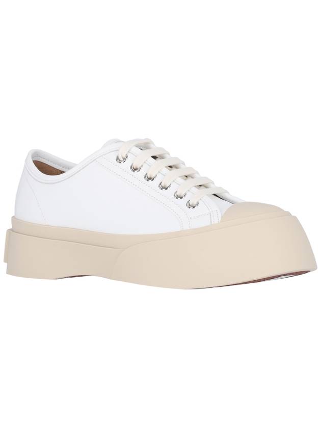 Pablo Lace-Up Low Top Sneakers White - MARNI - BALAAN 3