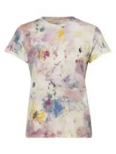 Paint Splatter Jersey Short Sleeve T-Shirt - POLO RALPH LAUREN - BALAAN 2