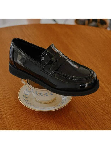 Ceylon Penny Loafer Enamel Black - FLORIDA STUDIO - BALAAN 1