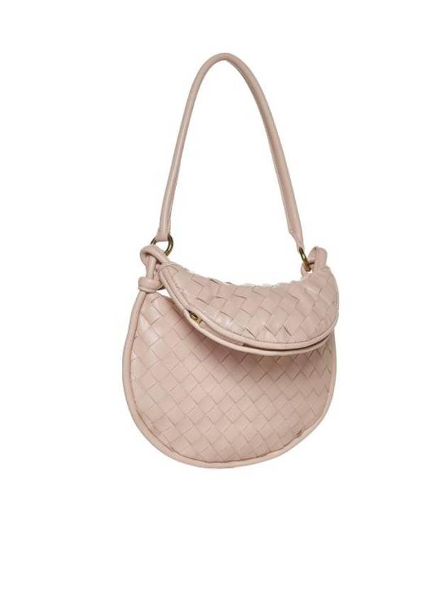 Intrecciato Gemelli Small Shoulder Bag Lotus - BOTTEGA VENETA - BALAAN 3