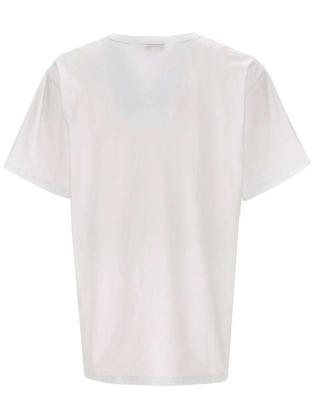 24 ss White Cotton T-Shirt 776326QTAAV0909 B0481010442 - ALEXANDER MCQUEEN - BALAAN 3