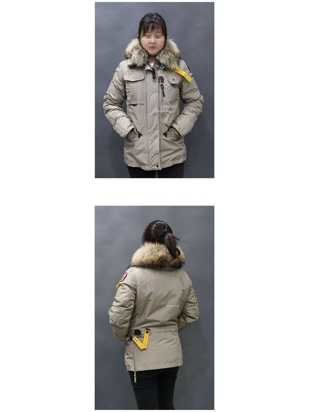 Women's Denali Parka Beige - PARAJUMPERS - BALAAN 6