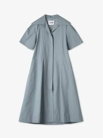 Flare one piece light blue JSPU502205WU330300457 - JIL SANDER - BALAAN 1