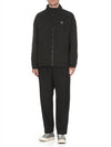 Boke 2.0 Zip-Up Track Jacket Black - KENZO - BALAAN 4