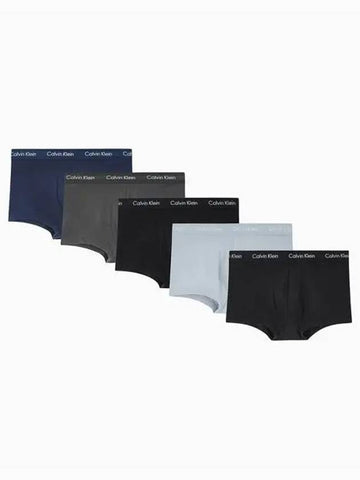 UNDERWEAR Men s Cotton Stretch Low Rise Trunks 5PK NB2734OJWE - CALVIN KLEIN - BALAAN 1