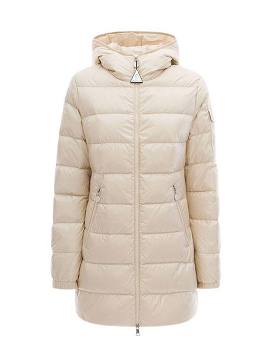 Women's Glements Down Short Padding Vanilla Beige - MONCLER - BALAAN 2