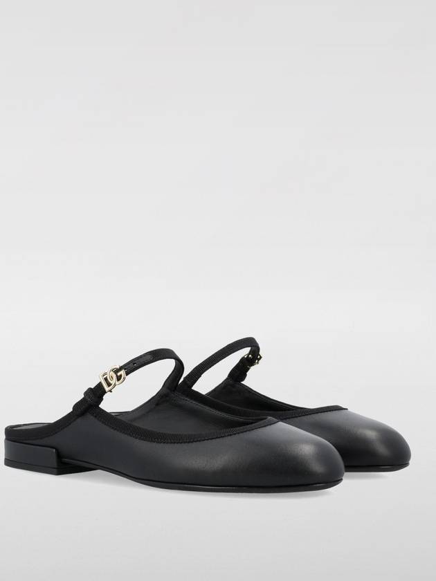 leather mule black - DOLCE&GABBANA - BALAAN 3