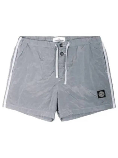 Nylon Metal Econyl Regenerated Swim Shorts Slim Fit - STONE ISLAND - BALAAN 1