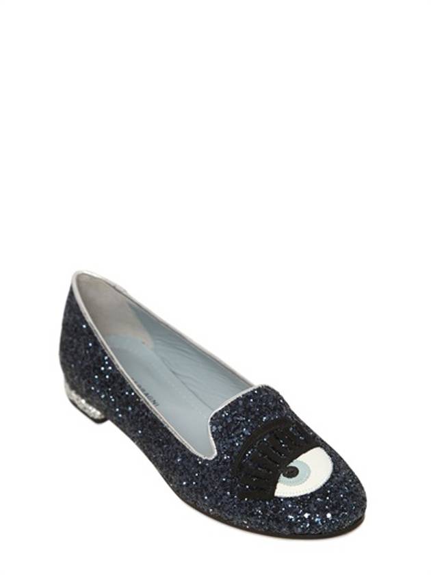 10MM FLIRTING GLITTER LOAFERS - CHIARA FERRAGNI - BALAAN 3