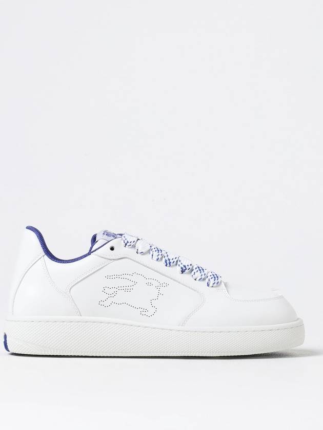 Stock Leather Low Top Sneakers White - BURBERRY - BALAAN 2