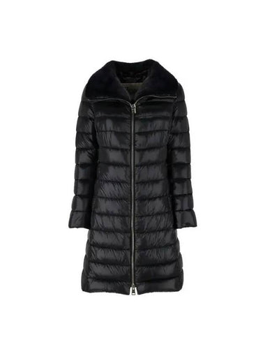 Herno Shearling Collar Quilted Long Padding PI0650DIC M05 12017Z9300 - HERNO - BALAAN 1