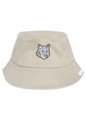 Bold Foxhead Bucket Hat Canvas - MAISON KITSUNE - BALAAN 1