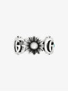 Double G Mother Of Pearl Ring Silver - GUCCI - BALAAN 4