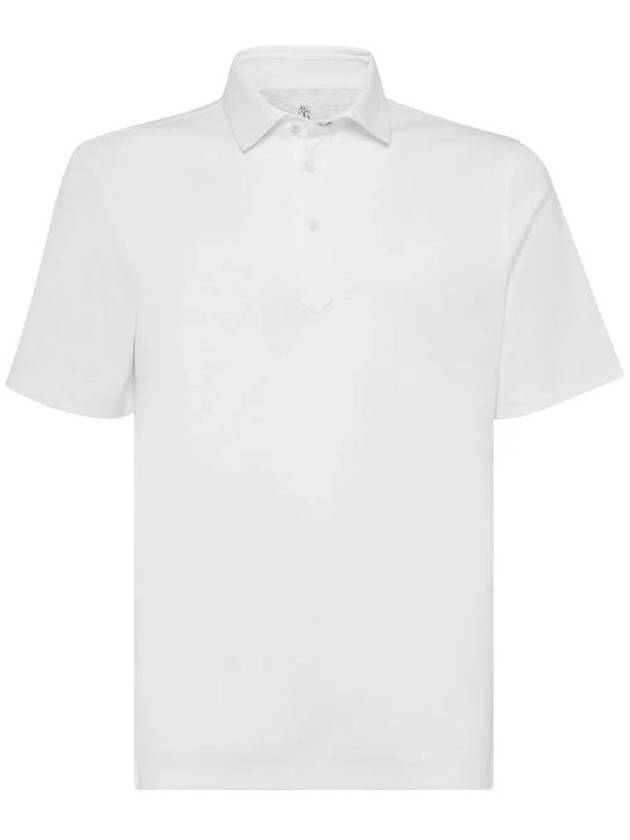 Cotton PK Shirt White - BRUNELLO CUCINELLI - BALAAN 1