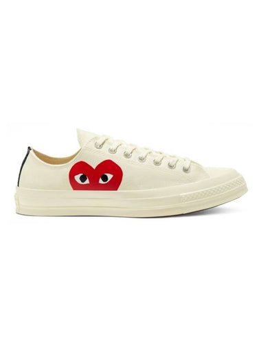 Comme des Gar?ons Play Chuck 70 Egret low-top sneakers Ivory - CONVERSE - BALAAN 1