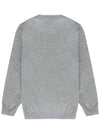 round neck knit top gray - BRUNELLO CUCINELLI - BALAAN.