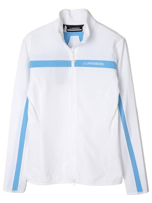 Seasonal Janice Mid Layer Zip-Up Jacket White - J.LINDEBERG - BALAAN 2