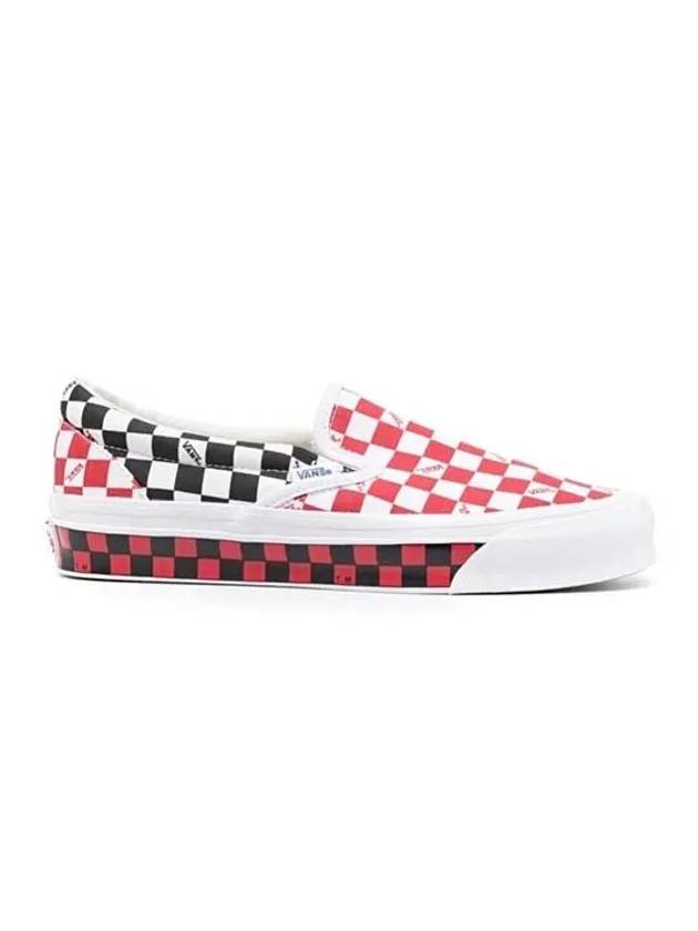 Men's Checkerboard OG Classic LX Low Top Sneakers - VANS - BALAAN 5