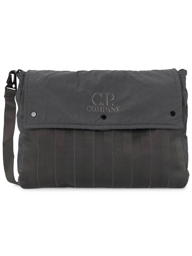 Men's Logo Shoulder Bag Grey - CP COMPANY - BALAAN 2