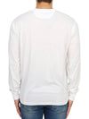 Embroidered Logo Lyocell Cotton Blend Jersey Long Sleeve T-Shirt White - TOM FORD - BALAAN 7