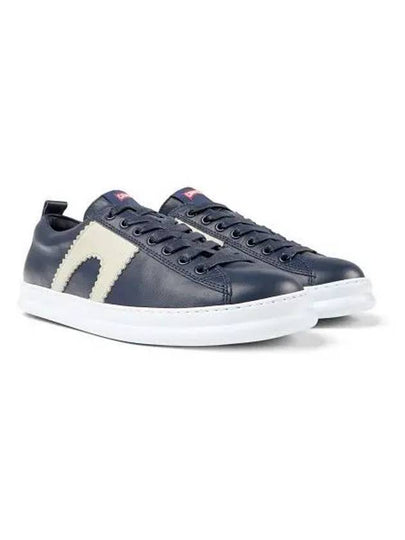 Runner Leather Low Top Sneakers Blue - CAMPER - BALAAN 2