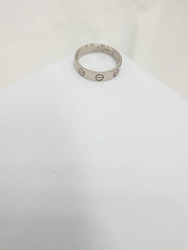 White gold love ring No 47 - CARTIER - BALAAN 2