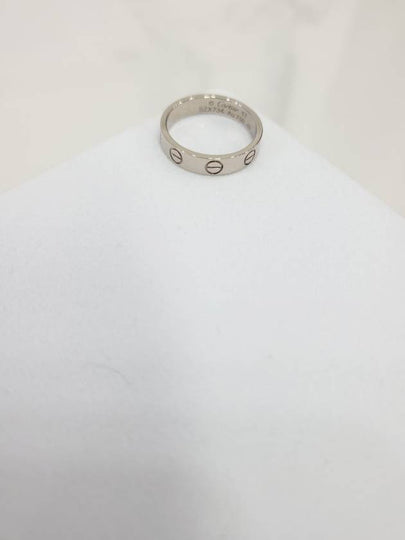 White gold love ring No 47 - CARTIER - BALAAN 2