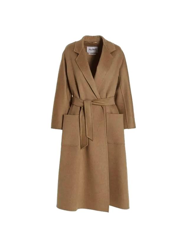 Women's Labbro Cashmere Long Single Coat Camel - MAX MARA - BALAAN 1