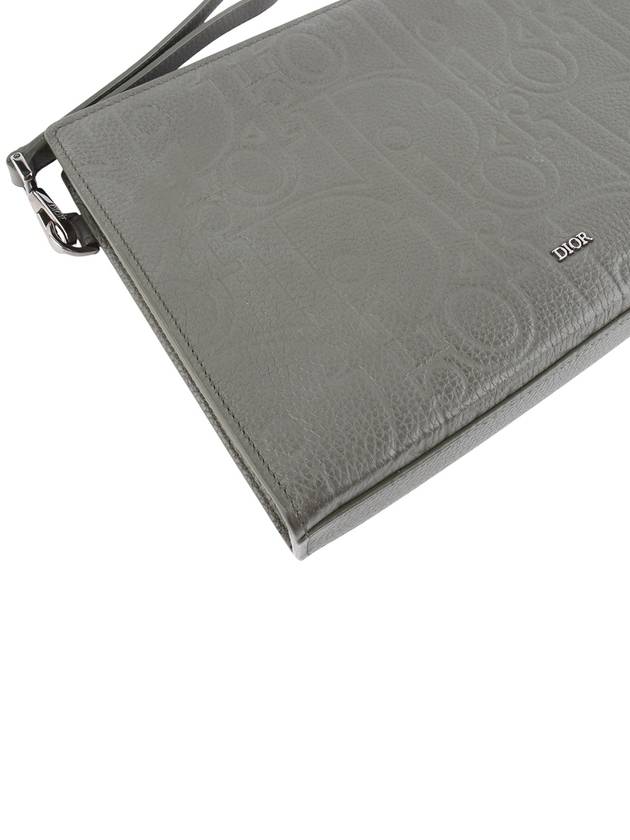 2ESCA483 Graffiti Leather A5 Triangle Pouch Clutch Bag34208 - DIOR - BALAAN 5