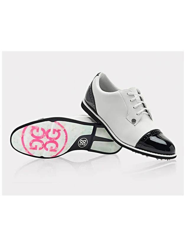 Women's Gallivator Cap Toe Spikelees Snow Onic - G/FORE - BALAAN 3