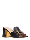 75MM Baby Horsebit Gold Color Metal Leather Mule - GUCCI - BALAAN 2