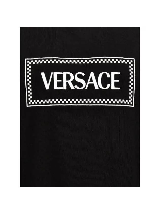 Long Sleeve T-Shirt 10116941A085841B000 Black - VERSACE - BALAAN 5