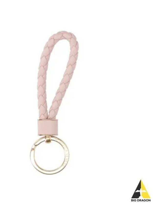 Intrecciato Lambskin Key Holder Lotus - BOTTEGA VENETA - BALAAN 2